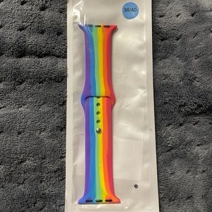 Rainbow Apple Watch band